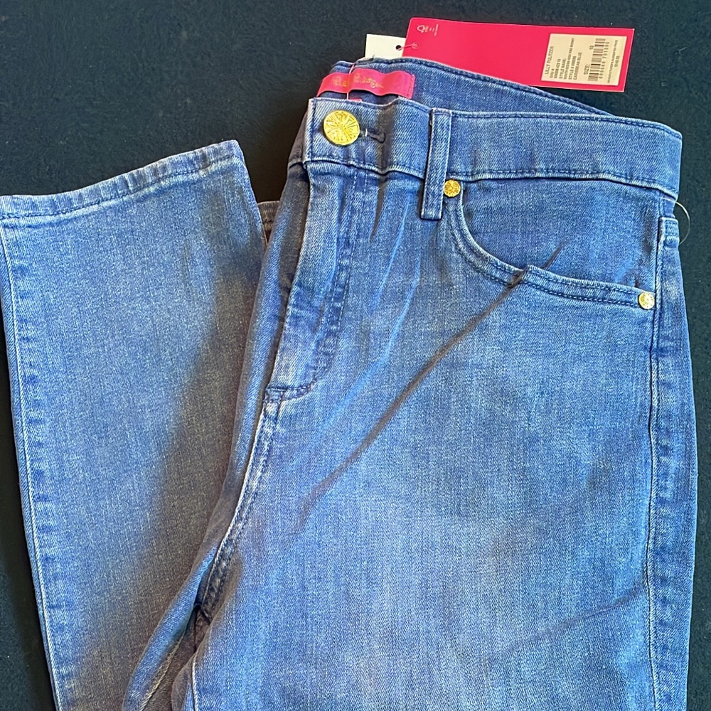 Lilly Pulitzer South Ocean High Rise Skinny Jeans